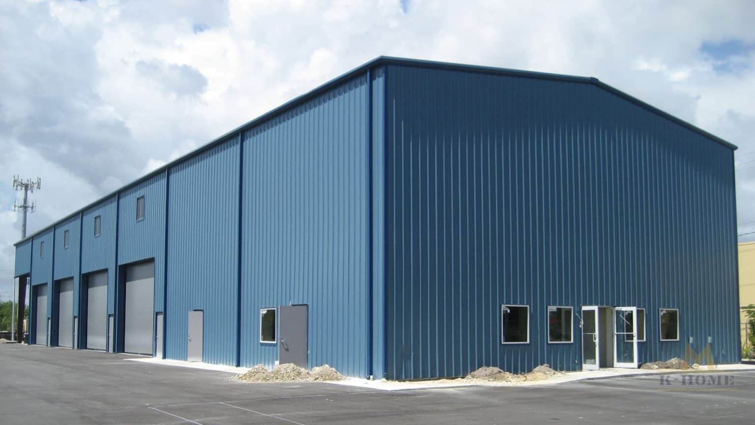 100x150 Steel Buildings | Prefab Industrial Building | K-HOME