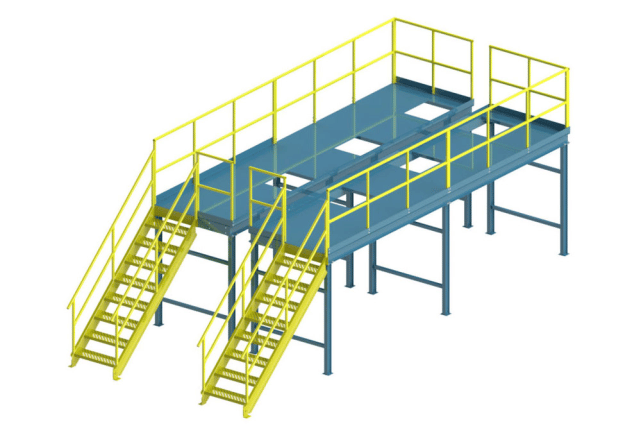 Steel Structure Platform Design | Application and Composition