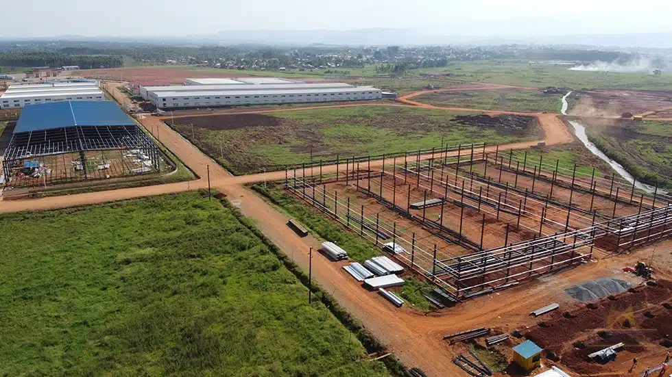 Prefab Steel Workshop Building In Uganda