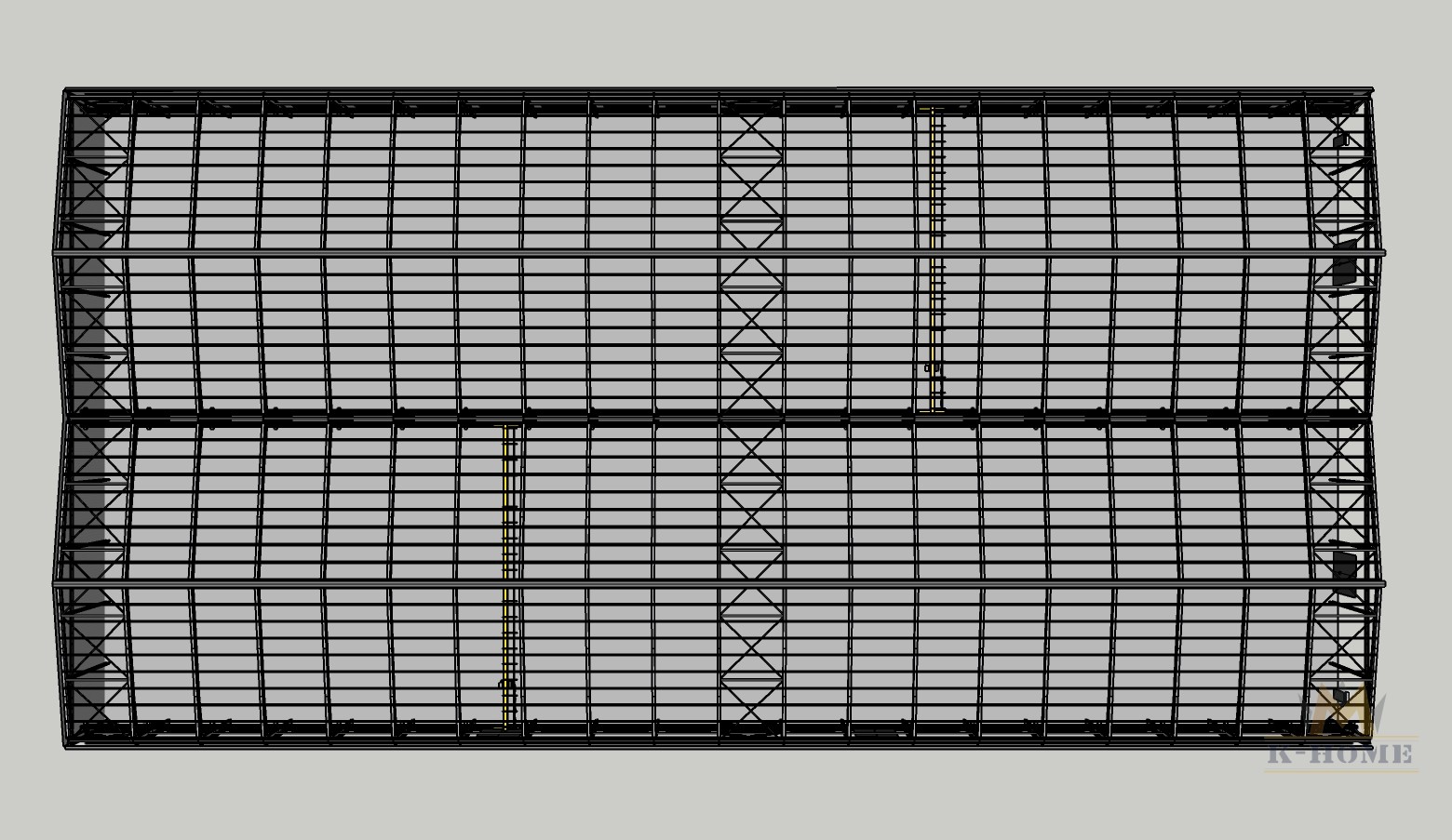 60x120 steel building (7200m²)