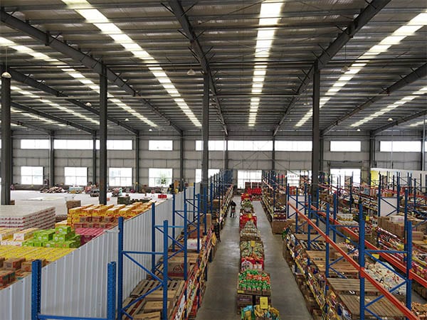 steel building supermarket