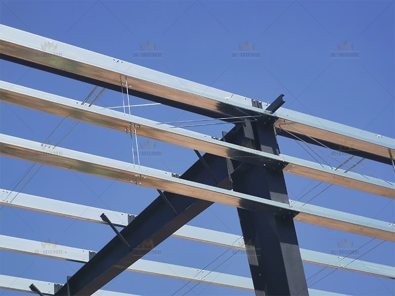 Construction Details of Prefabricated Steel Structure Warehouse Buildings