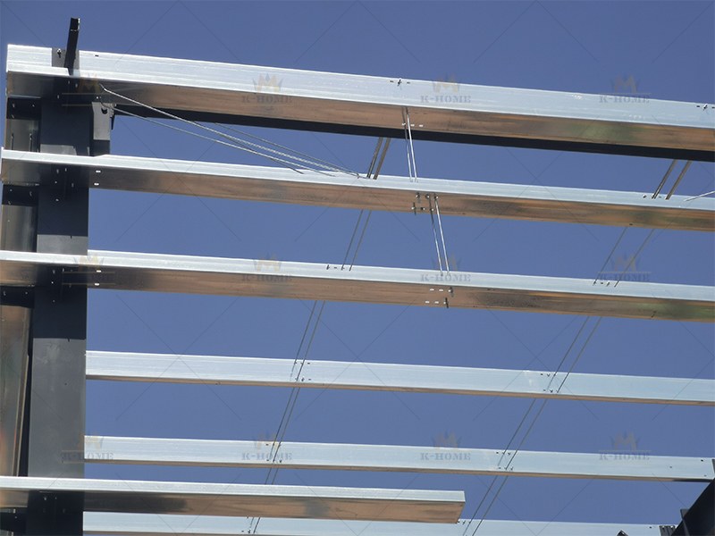 Construction Details of Prefabricated Steel Structure Warehouse Buildings