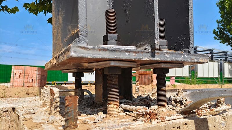 Parafusos e chumbadores embutidos