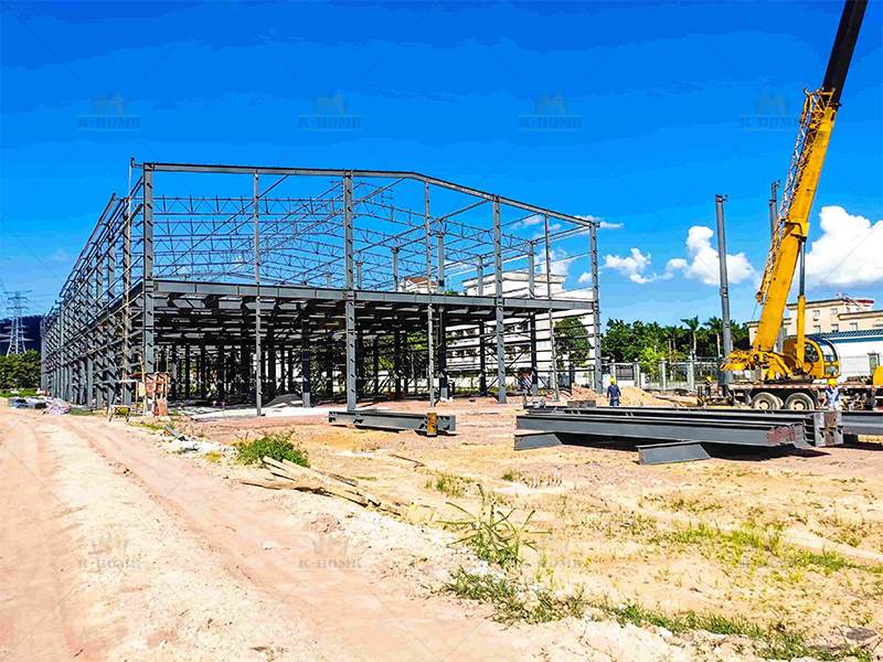 Construction of Prefabricated Multi-Story Warehouse Buildings