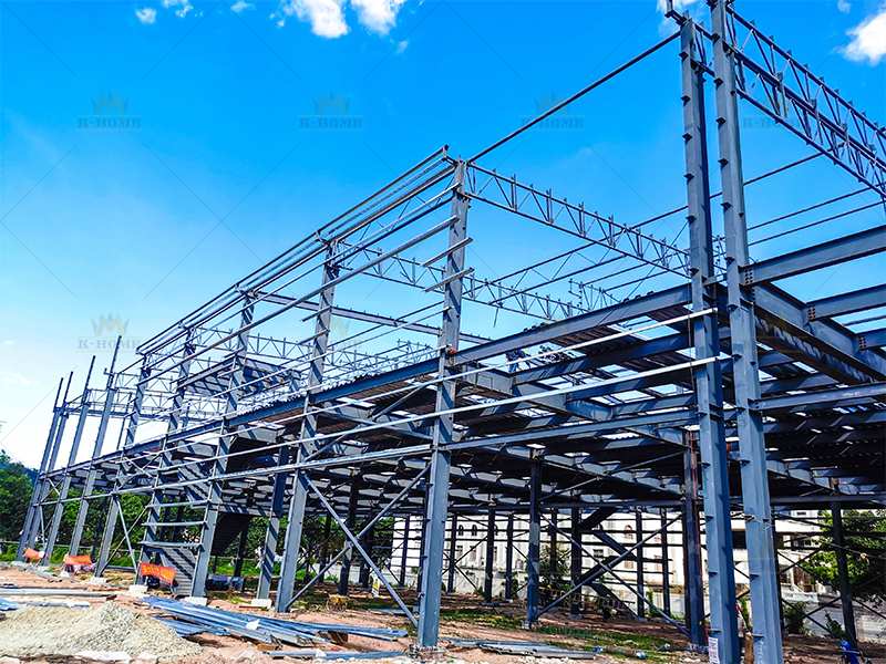 Construction of Prefabricated Multi-Story Warehouse Buildings