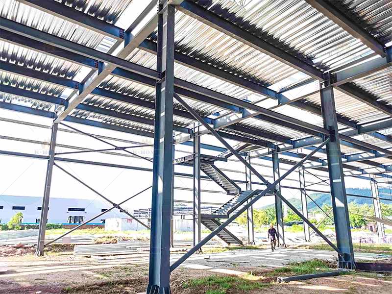 Construction of Prefabricated Multi-Story Warehouse Buildings