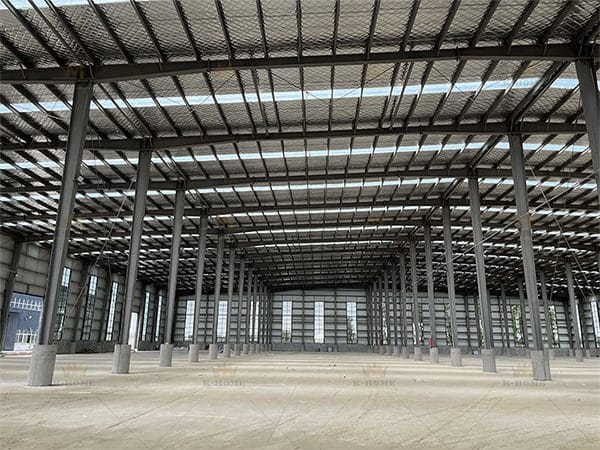 Site of Prefab Warehouse Building