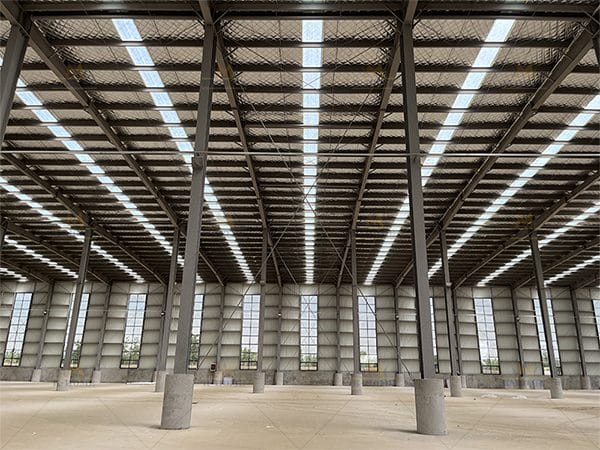 Site of Prefab Warehouse Building