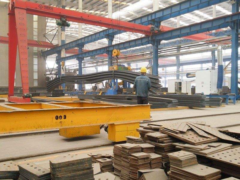 Steel Fabrication Workshop Factory Overview​