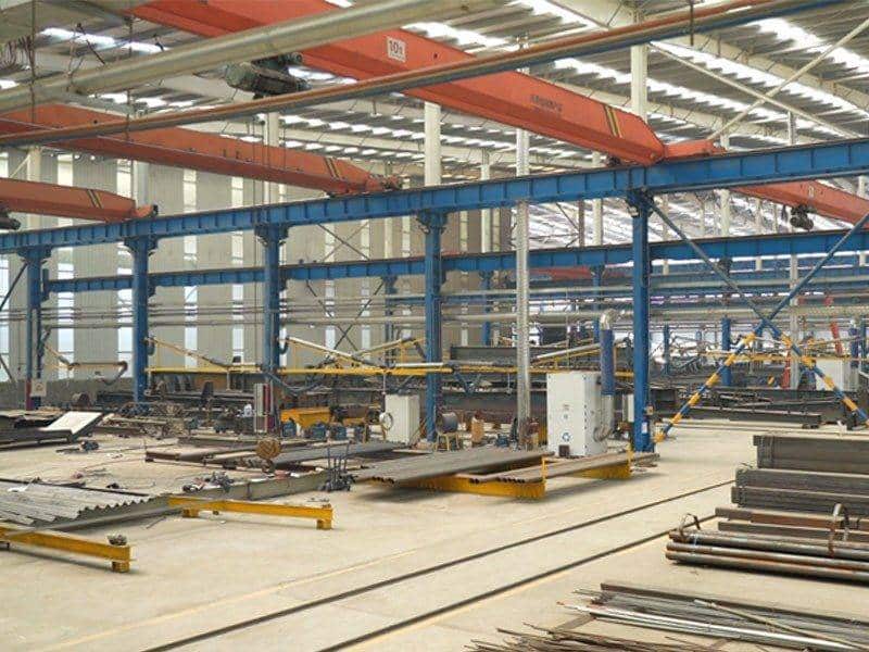 Steel Fabrication Workshop Factory Overview​