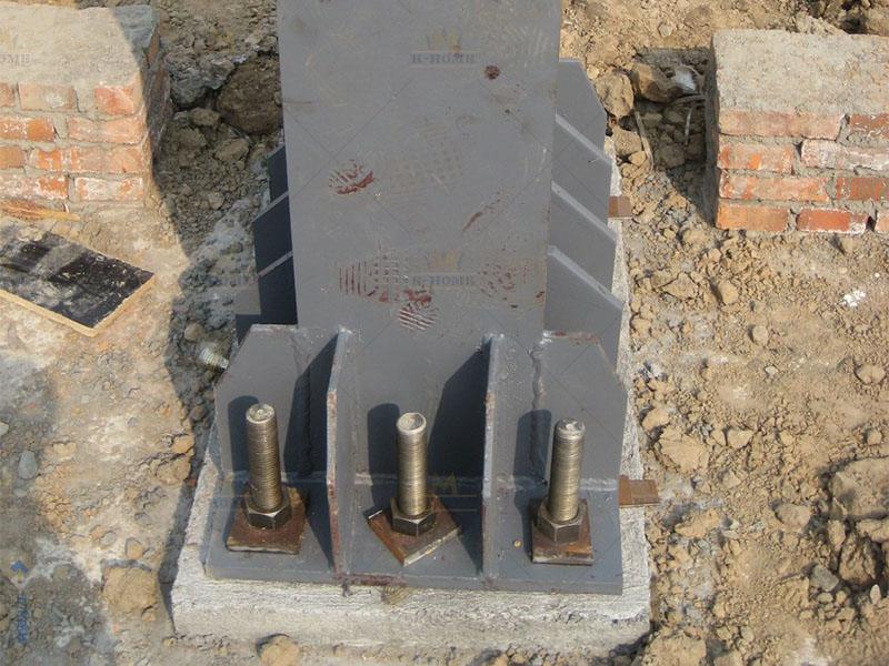 foundation plans for steel building