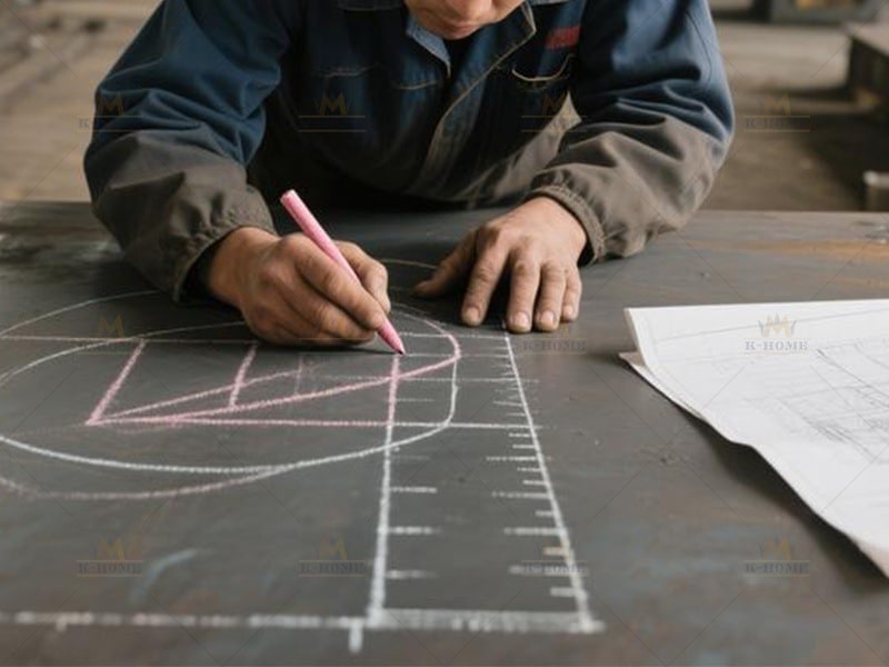 ​​Steel Fabrication Layout and Cutting​