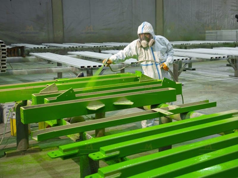 Anti-Rust Method for Steel Structure Painting