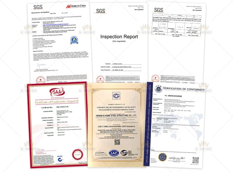 Prefab Steel Structure Factory Qualification Audit Report