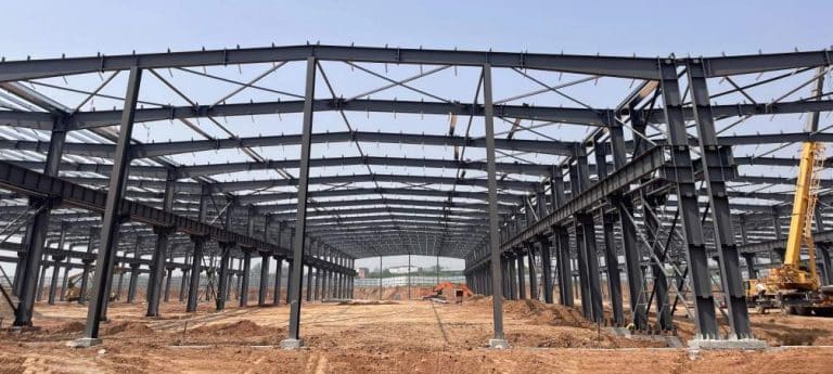 Steel Frame Structure Installation