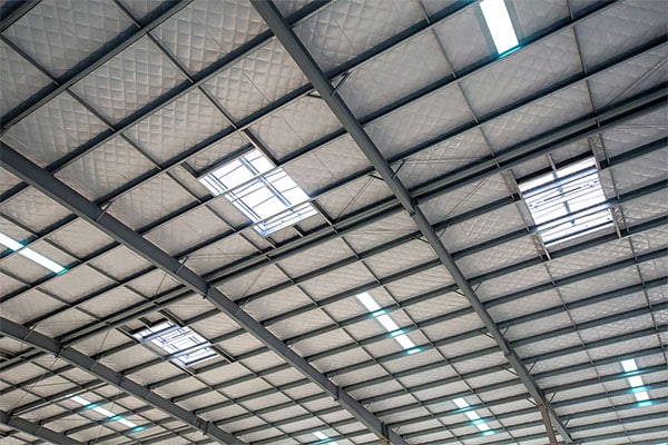 Thermal Insulation of prefabricated steel building