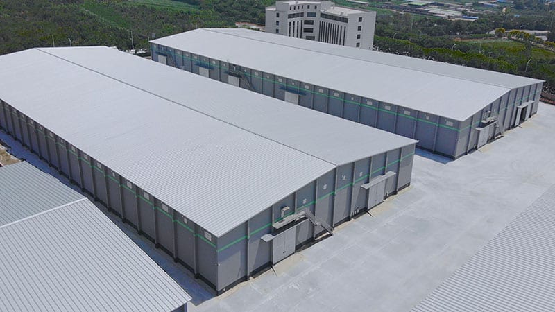 steel warehouse building