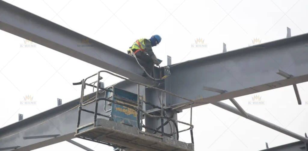 ​​Welding Operations on Steel Structures at Height​