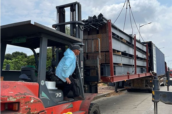 K-HOME Steel Warehouse Manufacturer - Delivery