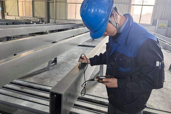 K-HOME Steel Warehouse Manufacturer - Quality Control Process