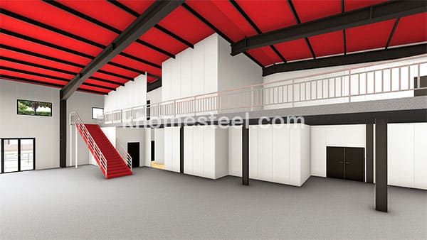 Metal Furniture Store Building Design