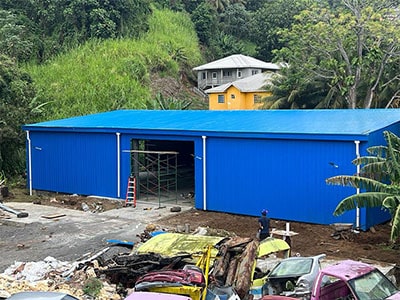 Pre-Fabricated Warehouse in Saint Vincent and the Grenadines