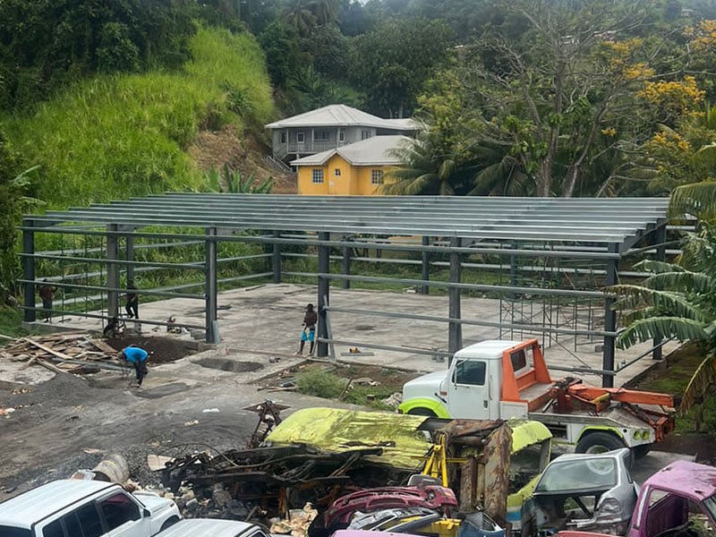 Pre-Fabricated Warehouse in Saint Vincent and the Grenadines