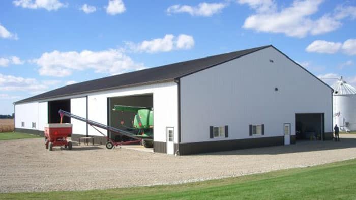 Prefab warehouse building for Pole Barns Sheds