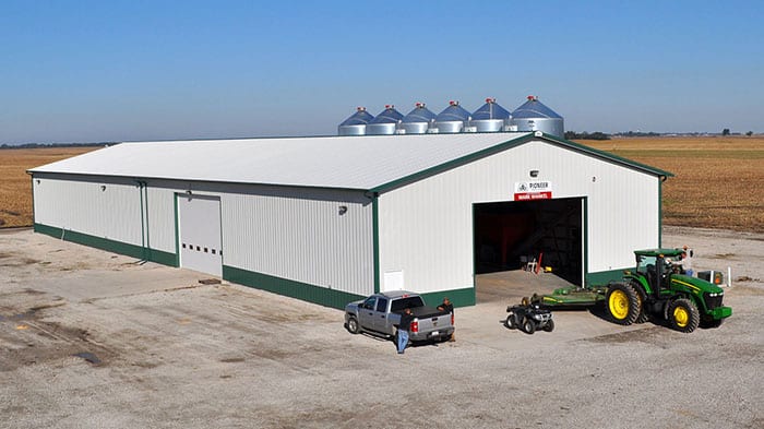 Prefab warehouse building for Pole Barns Sheds
