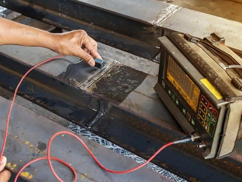 Ultrasonic Testing of Steel Structure Welds