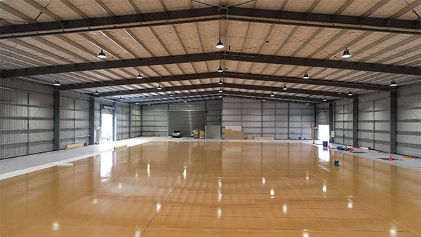 steel clear span building