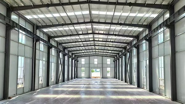 clear span steel building