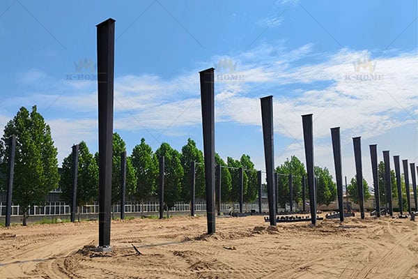 steel columns