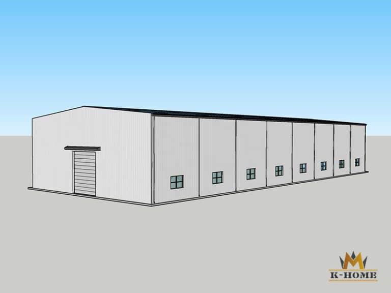 20x50 prefabricated steel warehouse (1000m2)