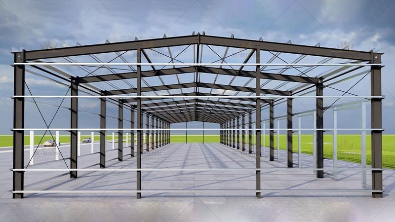 Steel Structure Storage Warehouse Project Cases-5